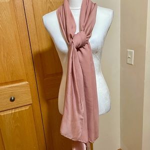 Dusty Rose scarf